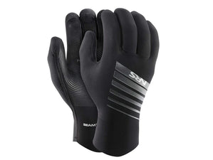 NRS black kayaking gloves