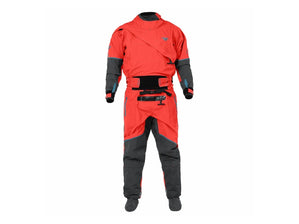 Orange paddling dry suit