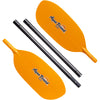 Aqua Bound Shred Fiberglass 4-Piece Whitewater Kayak Paddle pieces