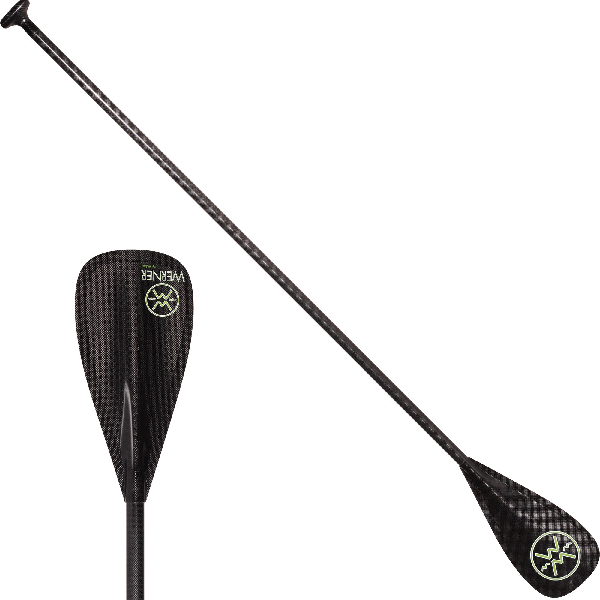 ワーナーパドル SUPパドル　RIP STICK89 215cm Werner Rip Stick 89 3-Piece Adjustable Carbon Stand-Up Paddle