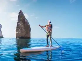 Stand-up paddle boarder