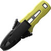 NRS Co-Pilot Knife in Safety Yellow left sheath