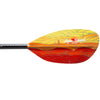 Aqua Bound Whiskey Fiberglass Straight Shaft 4-Piece Kayak Paddle in Fuego face