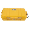 Pelican Micro Case Dry Box in Yellow front