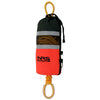 NRS NFPA Rope Rescue Throw Bag in Orange angle