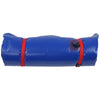 Super Paco Inflatable Mattress Sleeping Pad in Dark Blue rolled