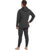 NRS Men's Expedition Weight Hoodie in Graphite model back