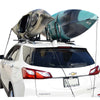 Malone Auto Racks SteelTop Universal Cross Rail System with two boats loaded