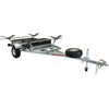 Malone MegaSport 2-Boat MegaWing Trailer Package angle