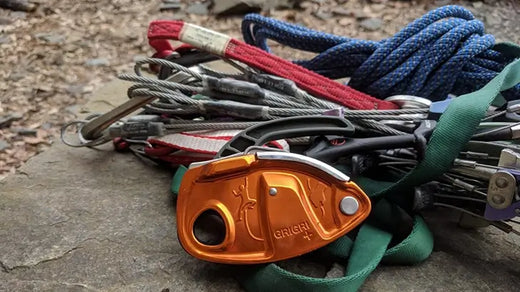 Petzl GriGri with Climbing Gear