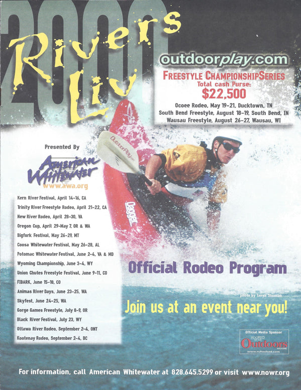 National Organization of Whitewater Rodeos - History