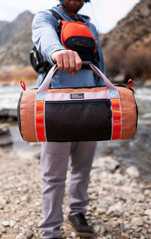 River Station Gear Mesh Duffel Small