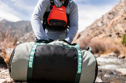 River Station Gear Mesh Duffel Large