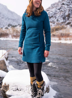 River Station Gear Z - Fleece Hooded Dress