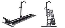 MicroSport LowBed 8 Bike Trailer Package (4 E-Bike Racks, 4 Std Bike Racks, Kick Stand, Spare Tire) - MPG464-B8