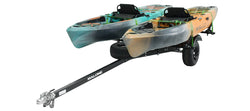 MicroSport Off-Road LowBed 2 Kayak Trailer Package (2 Saddle Up Pro & Spare Tire) - MPG444LBS-BLK