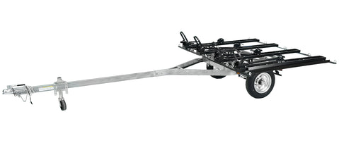 MicroSport LowBed 4 E-Bike Trailer Package (4 E-Bike Racks, Kick Stand, Spare Tire) - MPG464-B4