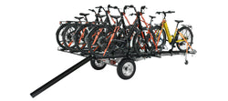 MicroSport LowBed 6 E-Bike Trailer Package (6 E-Bike Racks, Kick Stand, Spare Tire) - MPG464-B6