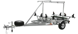 Malone MegaSport 2-Boat SaddleUp Pro Trailer Package w/ 2nd Tier - MPG550-TU