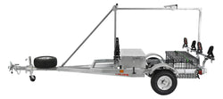 Malone MegaSport 2-Boat SaddleUp Pro Trailer Package w/ 2nd Tier - MPG550-TU