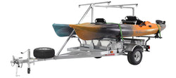 Malone MegaSport 2-Boat SaddleUp Pro Trailer Package w/ 2nd Tier - MPG550-TU