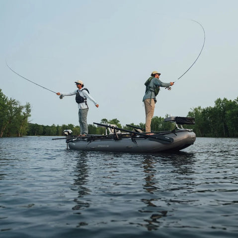 NRS Approach 138 Fishing Raft Three-Person Package