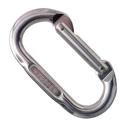 SMC Force Oval Carabiner Bright