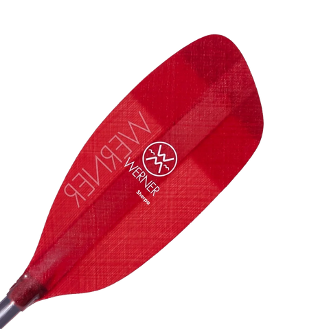 Werner Sherpa Fiberglass Straight Shaft Whitewater Kayak Paddle