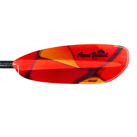 Aqua Bound Tango Fiberglass Bent Shaft Posi-Lok 2-Piece Kayak Paddle
