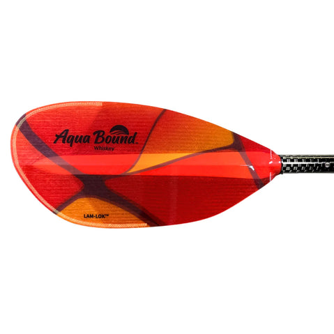 Aqua Bound Whiskey Fiberglass Straight Shaft Posi-Lok 2-Piece Kayak Paddle