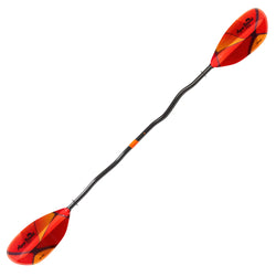 Aqua Bound Whiskey Fiberglass Bent Shaft Posi-Lok 2-Piece Kayak Paddle