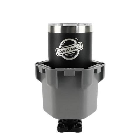 YakAttack Cup Holder Pro Battleship Gray