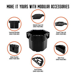 YakAttack Cup Holder Pro Black