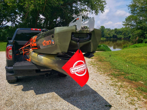YakAttack Get Hooked Logo Tow Flag