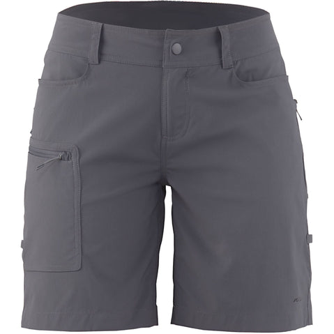NRS Women's Lolo Shorts in Gunmetal front