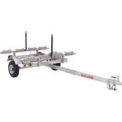Malone EcoLight 4-Boat Stacker Kayak Trailer Package angle