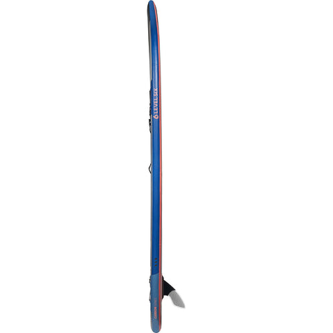Level 6 Fourteen Carbon Inflatable SUP Board Package in Aegean Blue side