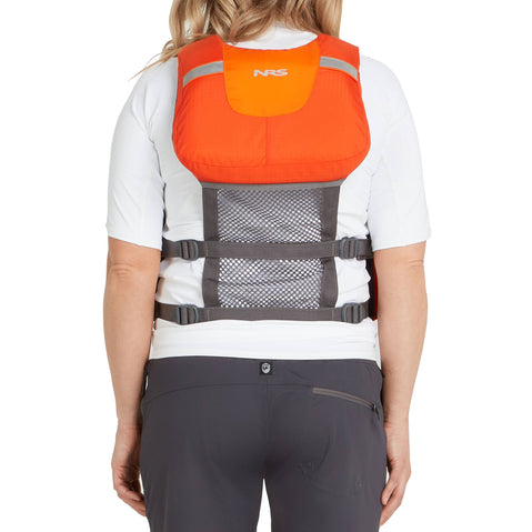 NRS cVest Lifejacket (PFD) flare female model back