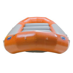 AIRE 176R Self-Bailing Raft in Orange front