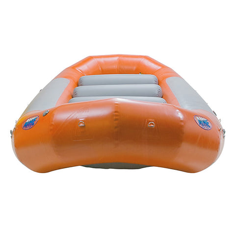 AIRE 176R Self-Bailing Raft in Orange front