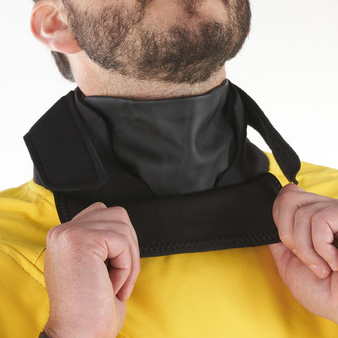 Level Six Rescue Pro Dry Suit in Yellow neck gasket