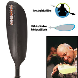 Werner Skagit 2-Piece Carbon-Reinforced Kayak Paddle Details