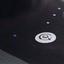 Level Six Class 6 Rubber Rand Whitewater Kayak Spray Skirt pressure valve on deck