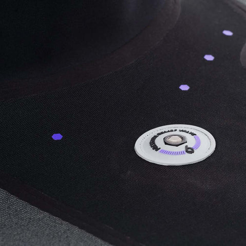 Level Six Class 6 Rubber Rand Whitewater Kayak Spray Skirt pressure valve on deck