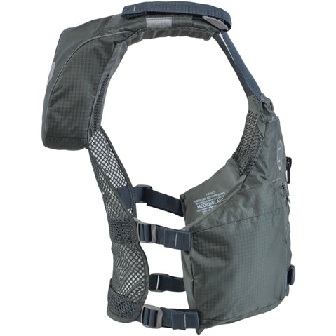 Astral V-Eight Fisher Lifejacket (PFD) in Pebble Gray side
