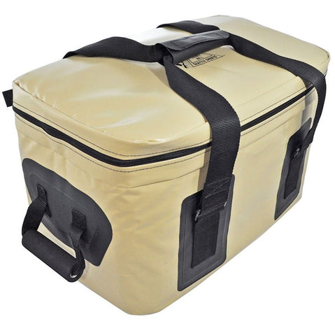 Seattle Sports FrostPak 40 QT Arctic Double Wall Cooler in Tan Top