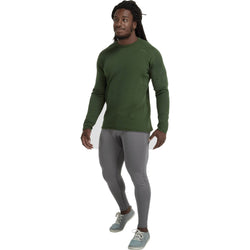 NRS Men's Lightweight Long Sleeve Shirt in Forest model front