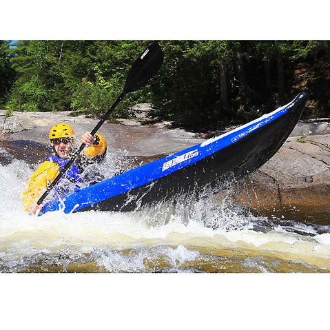 Sea Eagle Explorer 380X Inflatable Kayak Pro Carbon Tandem Package lifestyle