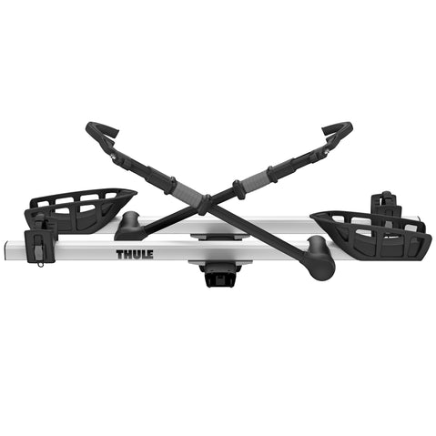 Thule T2 Pro XT 2 Add-On Bike Hitch Rack in Black installed on T2 Pro XT rack