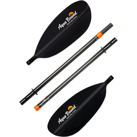 Aqua-Bound Manta Ray Carbon Posi-Lok 4-Piece Kayak Paddle pieces
